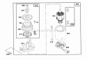 Electric Starter Diagram and Parts List for 122802-3413-01  Briggs and Stratton Engine